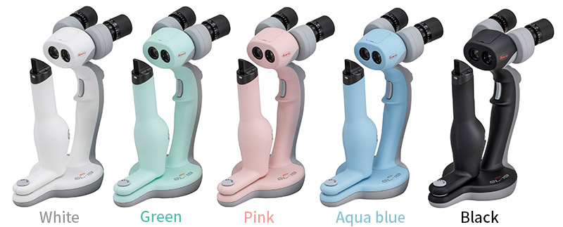 Green Aqua blue Pink White